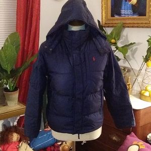 Polo kids winter coat size M 12/14